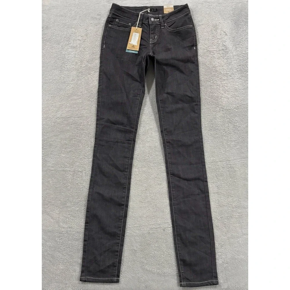 Prana Kayla High Rise Jean Women's Tall 00 24 Stretch Denim 36